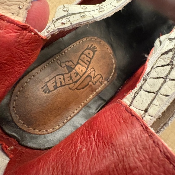 Freebird Felicity - White Croco sz 8 - Picture 8 of 9